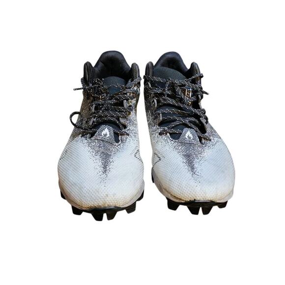 Nike Mens Football Cleats Size 11 Black Gray Lunarbeast Nike Skin 779422-010 - Picture 3 of 6